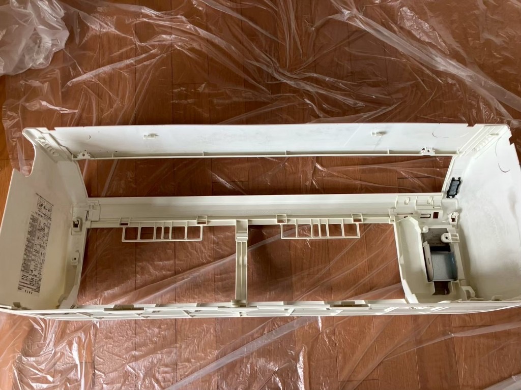 【マンション】エアコン分解洗浄・パナソニック エオリア(2台)の内部汚れを徹底除去の施工後写真6