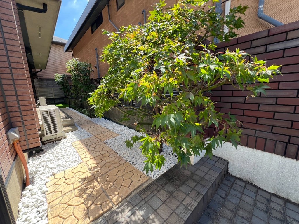 【大田区久が原】雑草除去と防草シート設置の施工後写真7