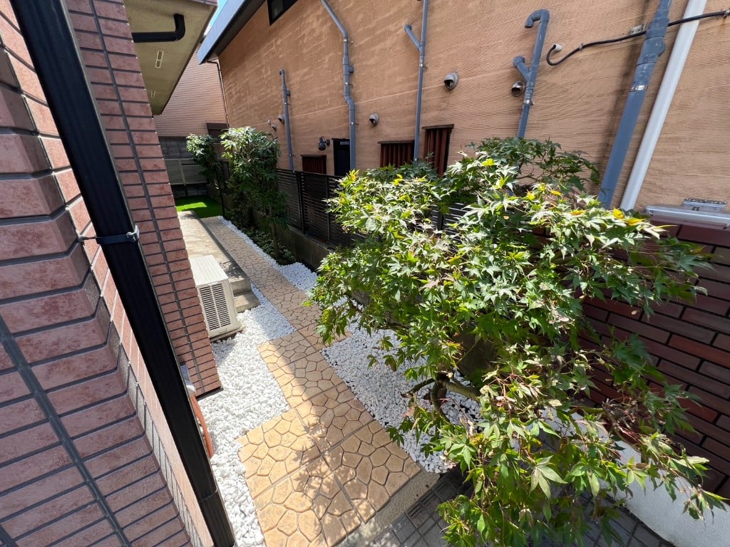 【大田区久が原】雑草除去と防草シート設置の施工後写真3