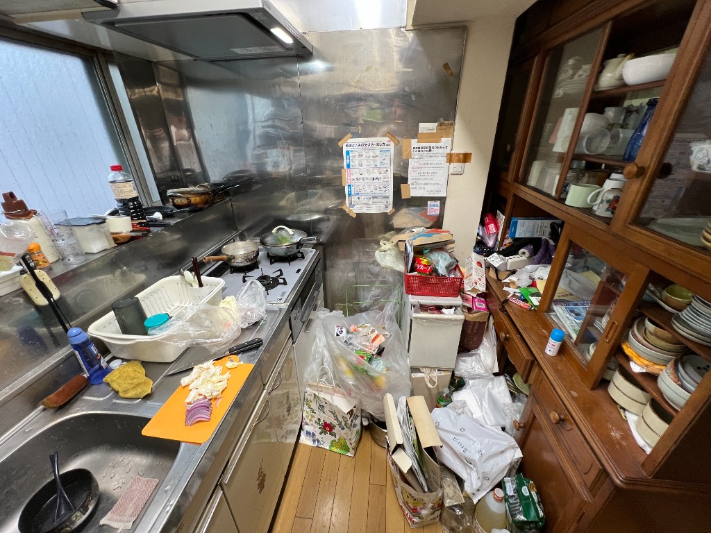 【大田区南六郷】築20年以上のキッチン交換リフォームの施工前写真4