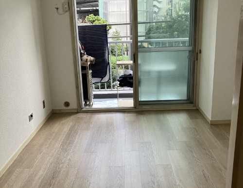 毎日をワクワクさせてくれるフロアタイルの施工後